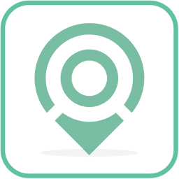 A location pin icon for WordPress Classifieds Plugin.