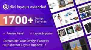 Divi layouts extended - wordpress theme.
